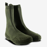 Green shoes,side view