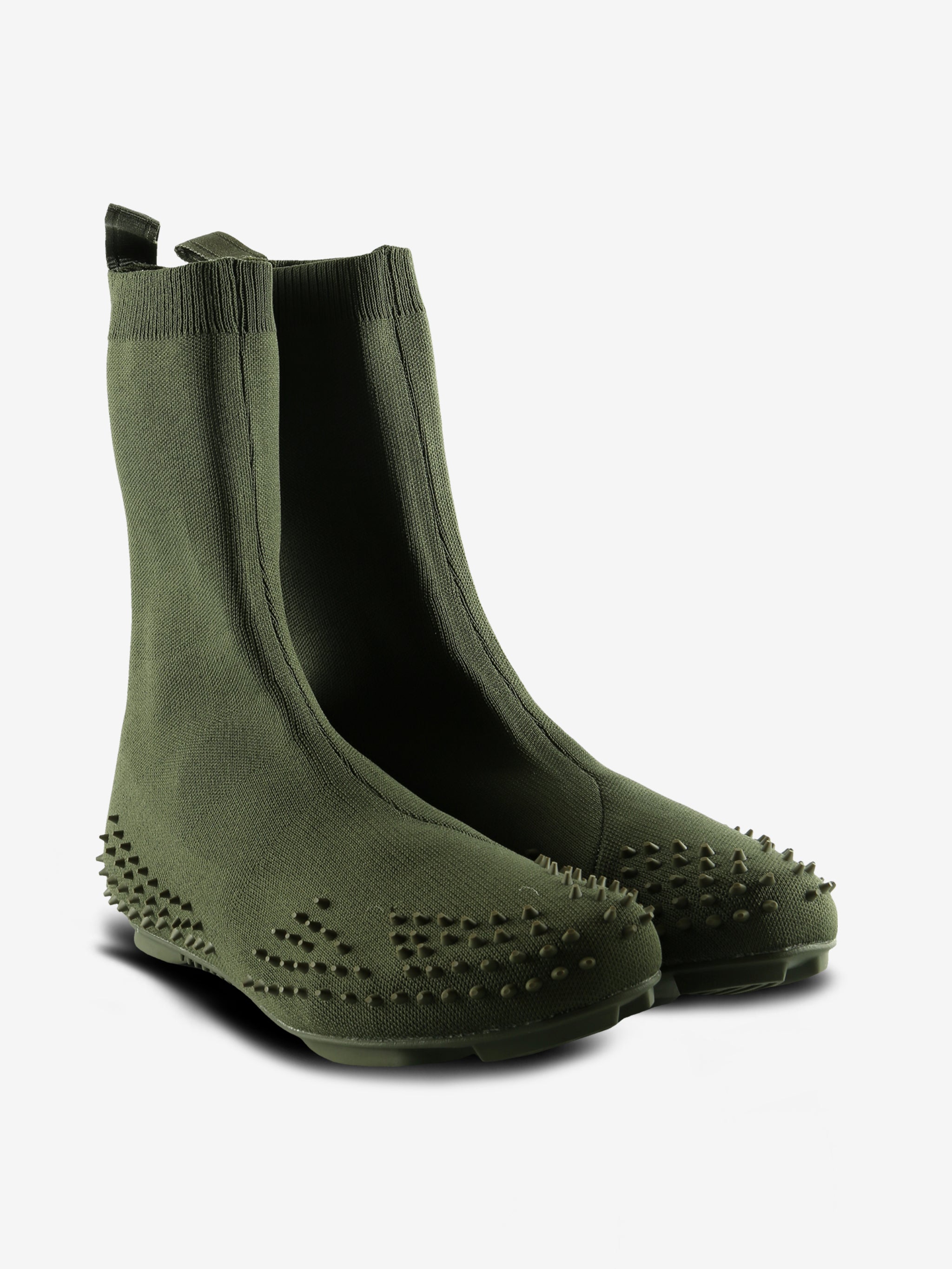 Green shoes,side view