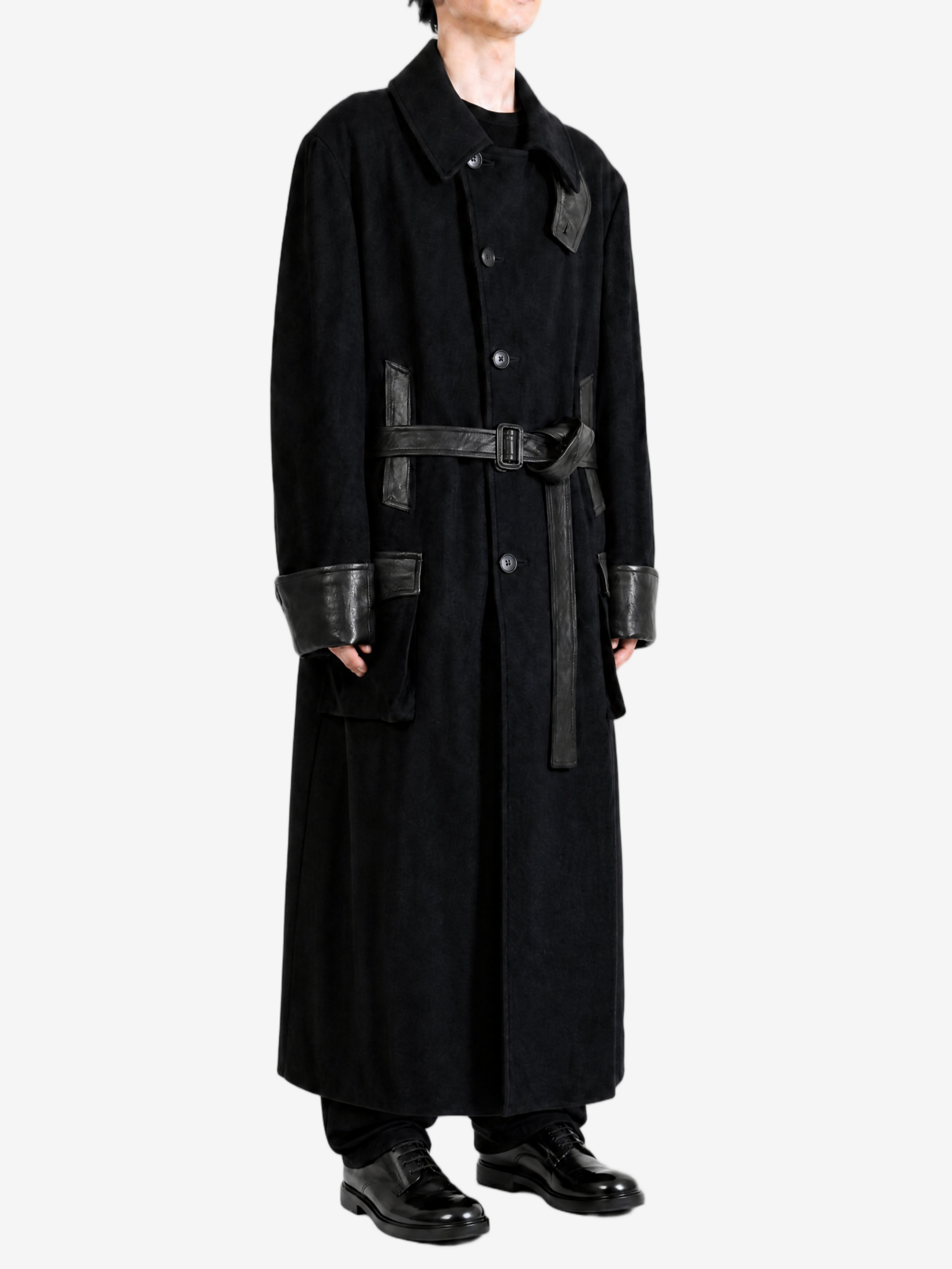 Black jacket, full body view