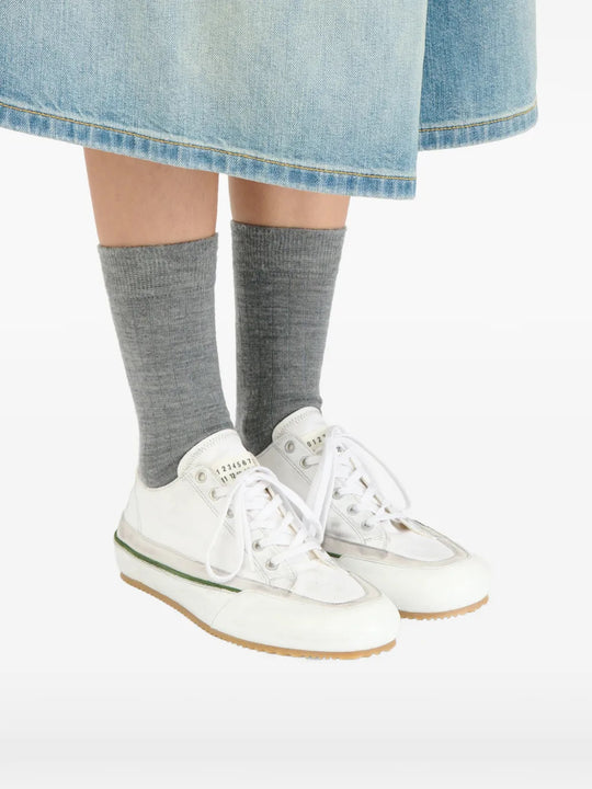 White shoes, front view