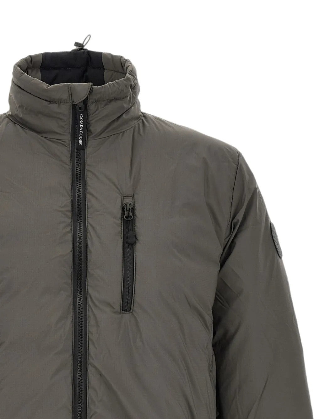 Grey jacket, front view