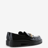 Black shoes, side view