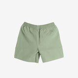 Green short, back view