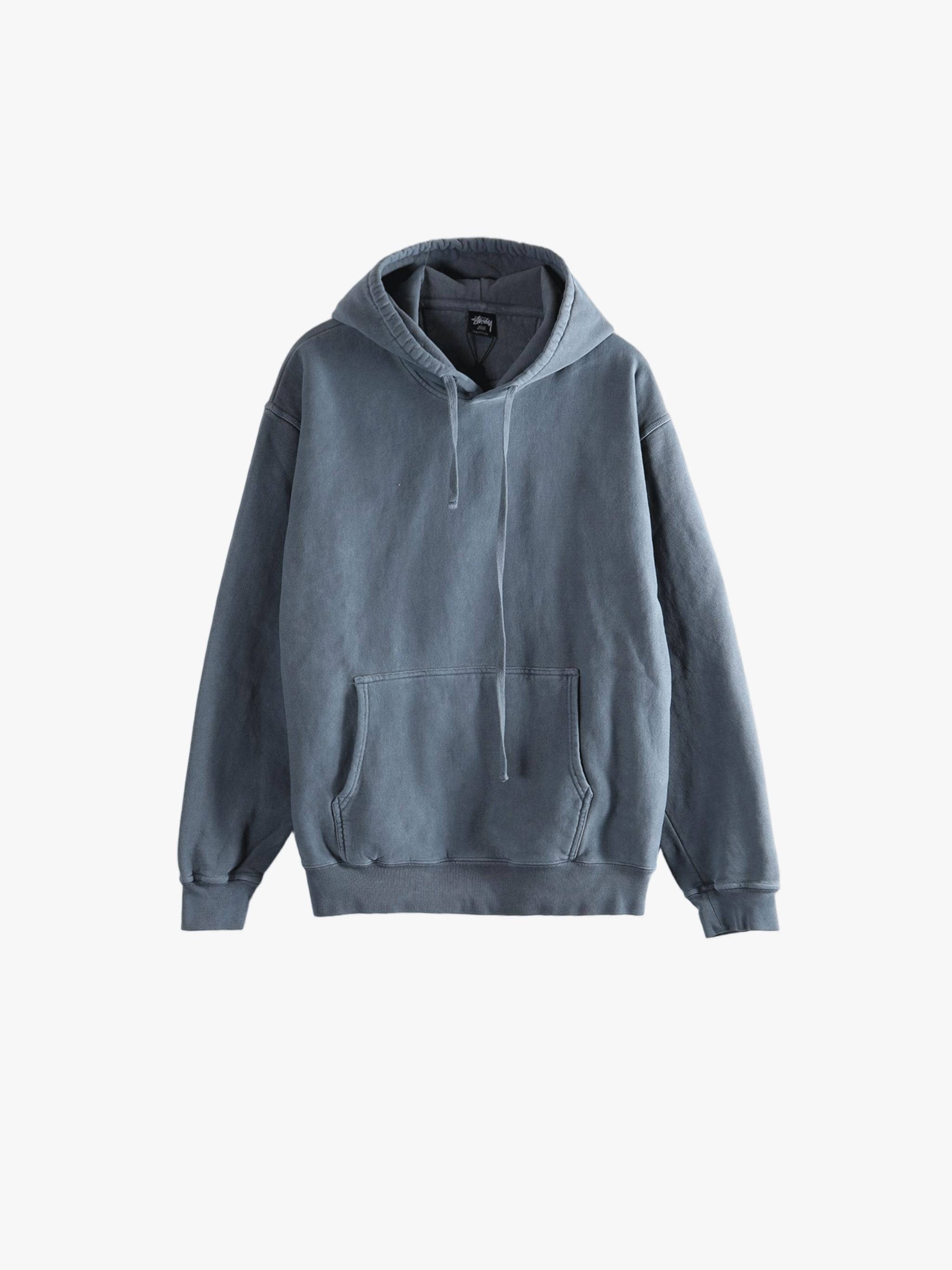 Navy hoodies, front view