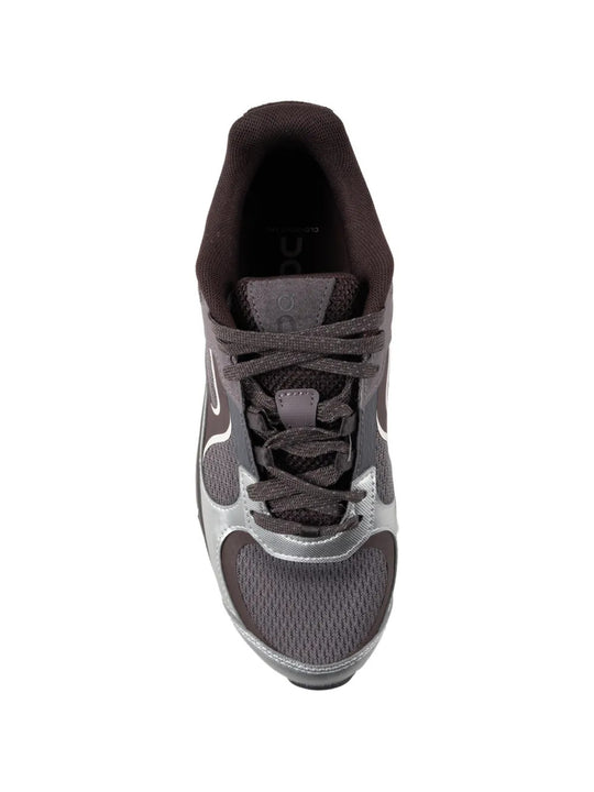 Grey shoes, front view