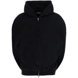 Black hoodie, front view
