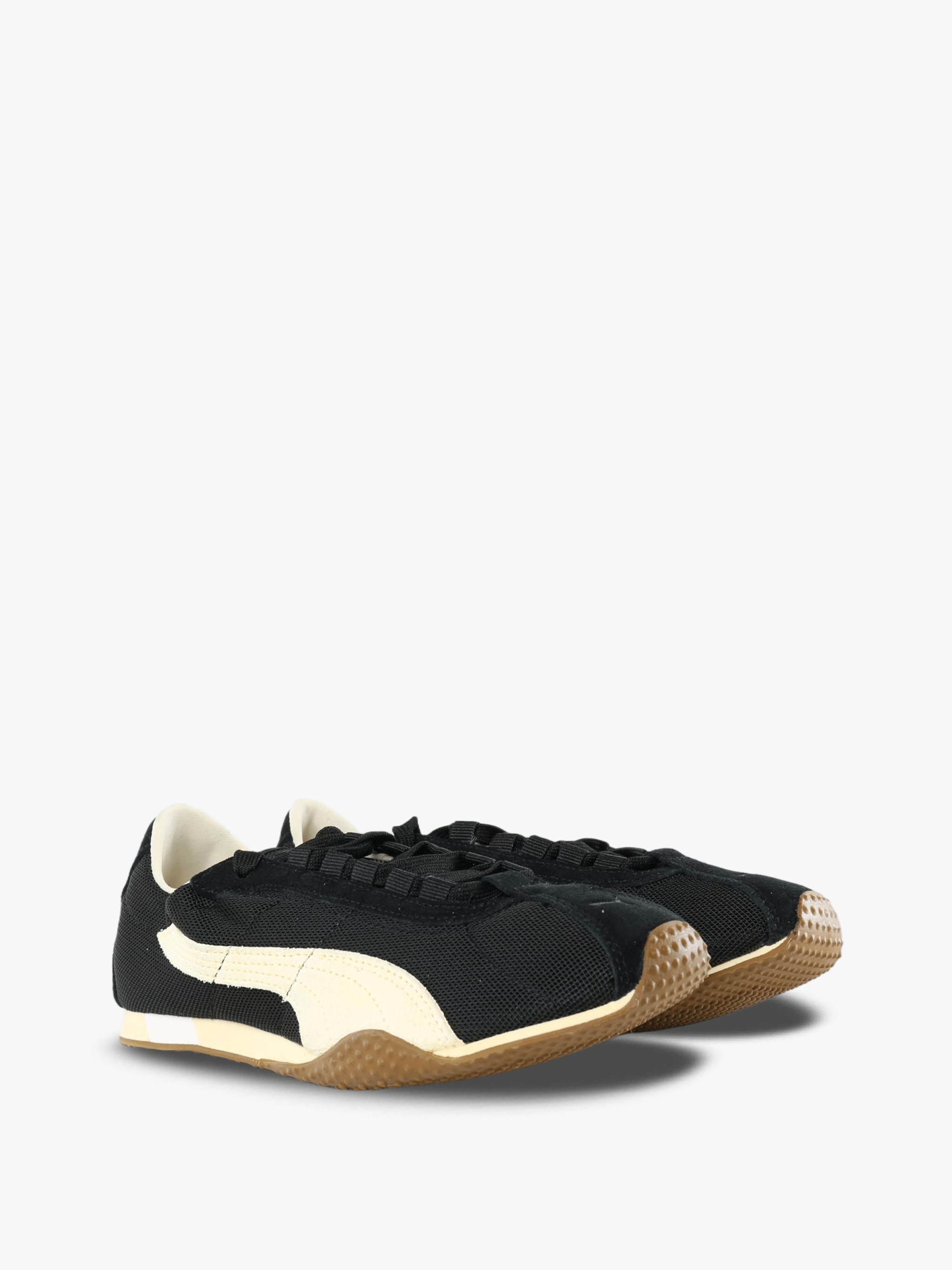 Black shoes, front view