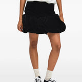 Black shoes, full body view
