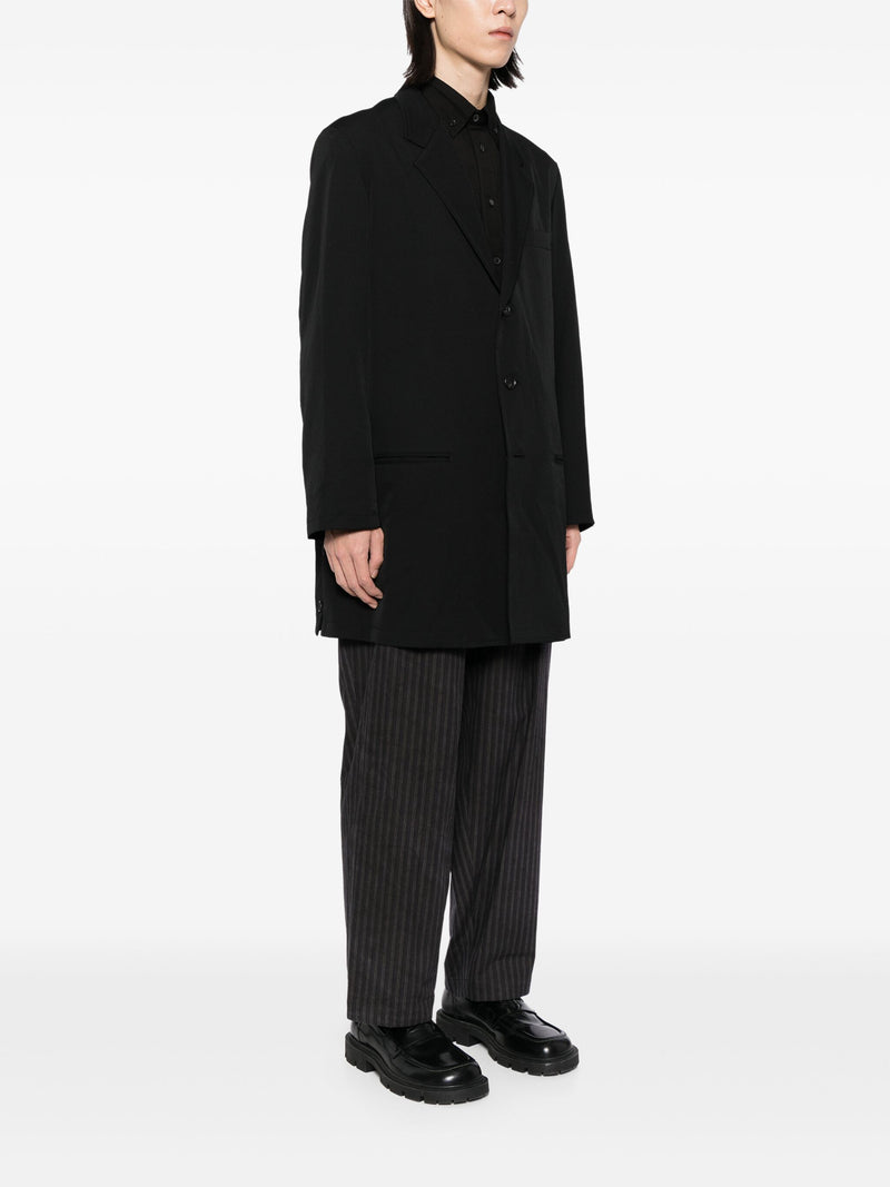 YOHJI YAMAMOTO POUR HOMME - Men N- Button Big Jacket