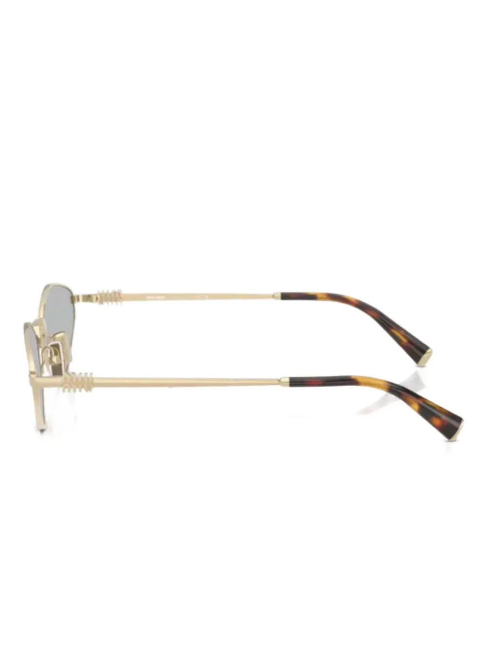 Grey sunglasses, side view