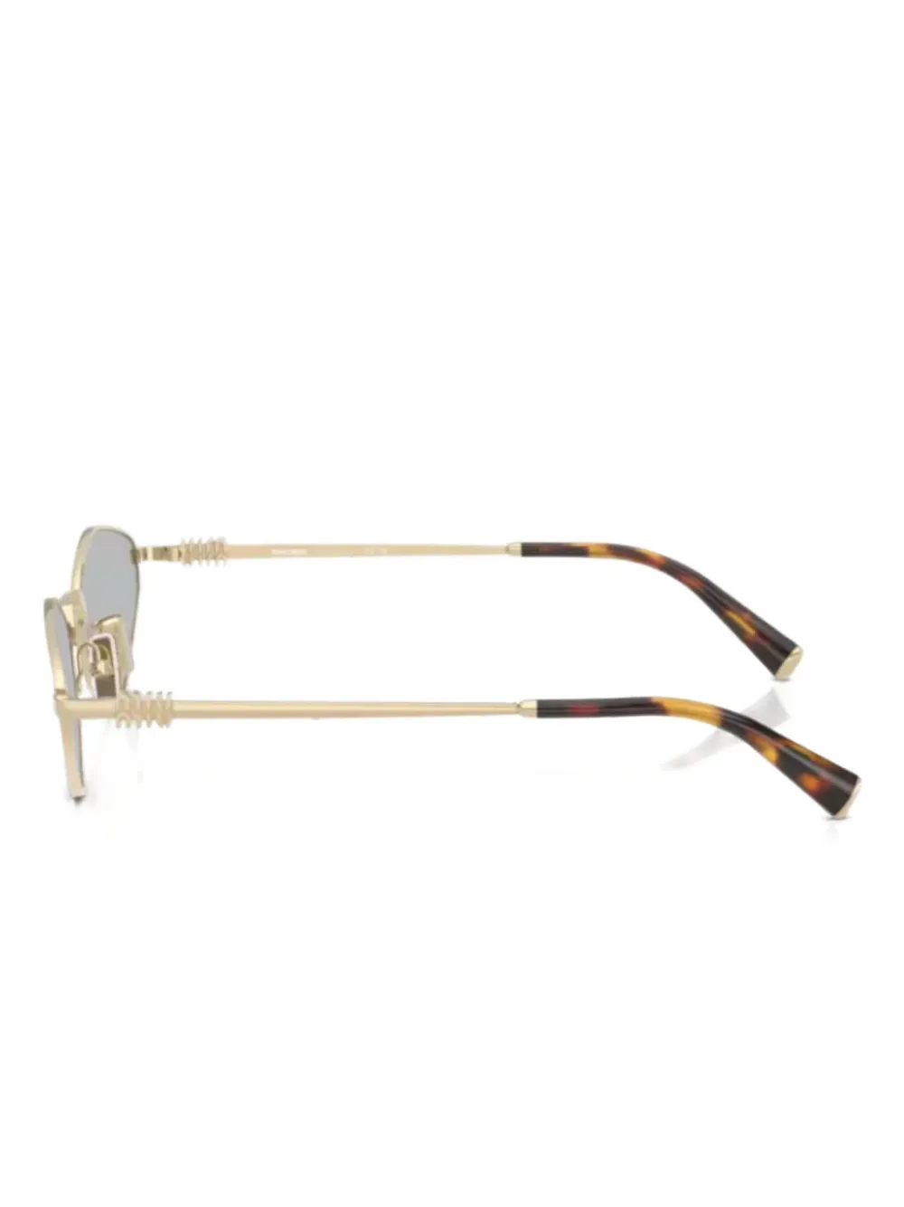 Grey sunglasses, side view