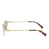 Grey sunglasses, side view