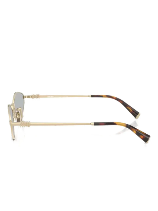 Grey sunglasses, side view