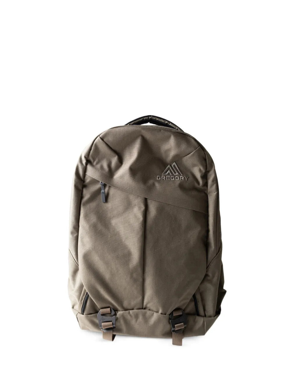Tan bag, front view