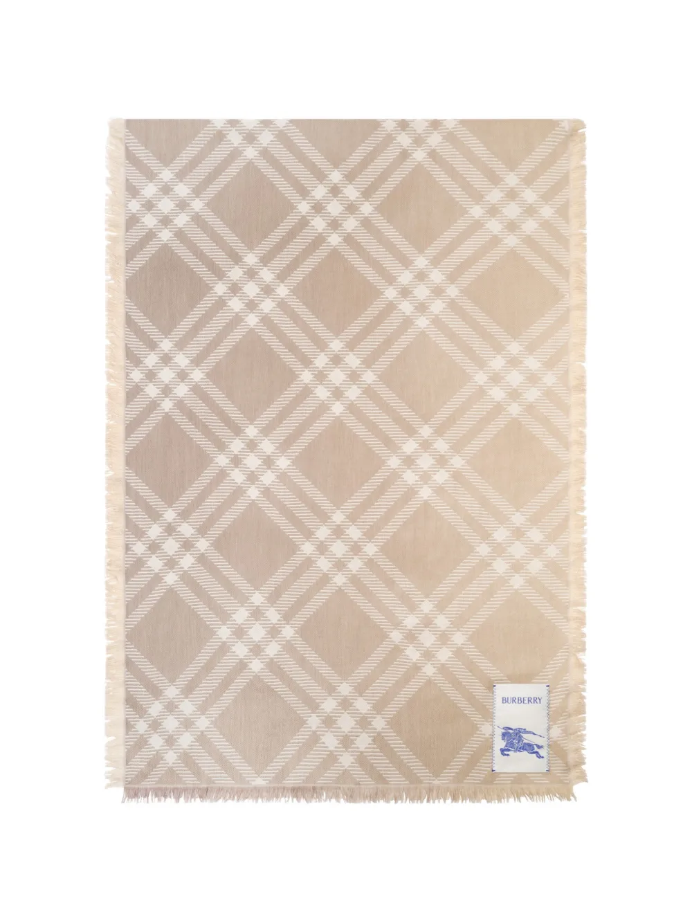Brown scarf, front view