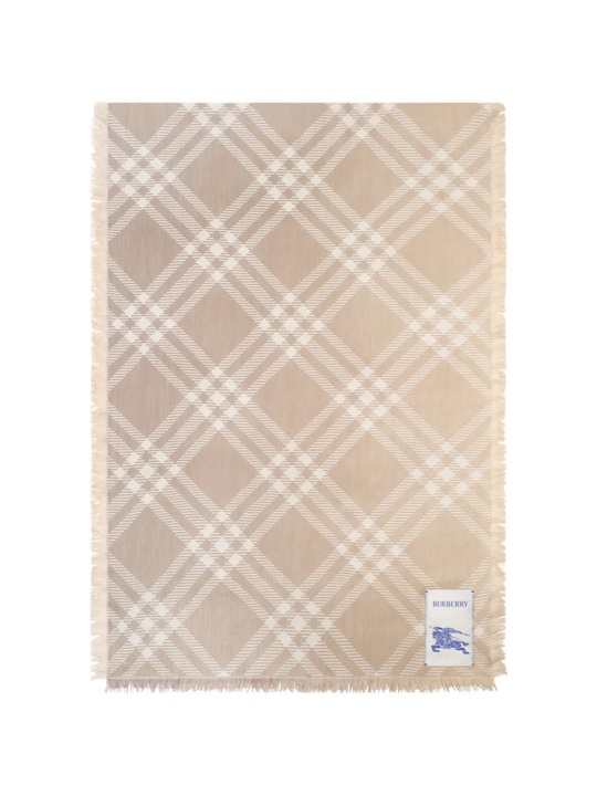Brown scarf, front view