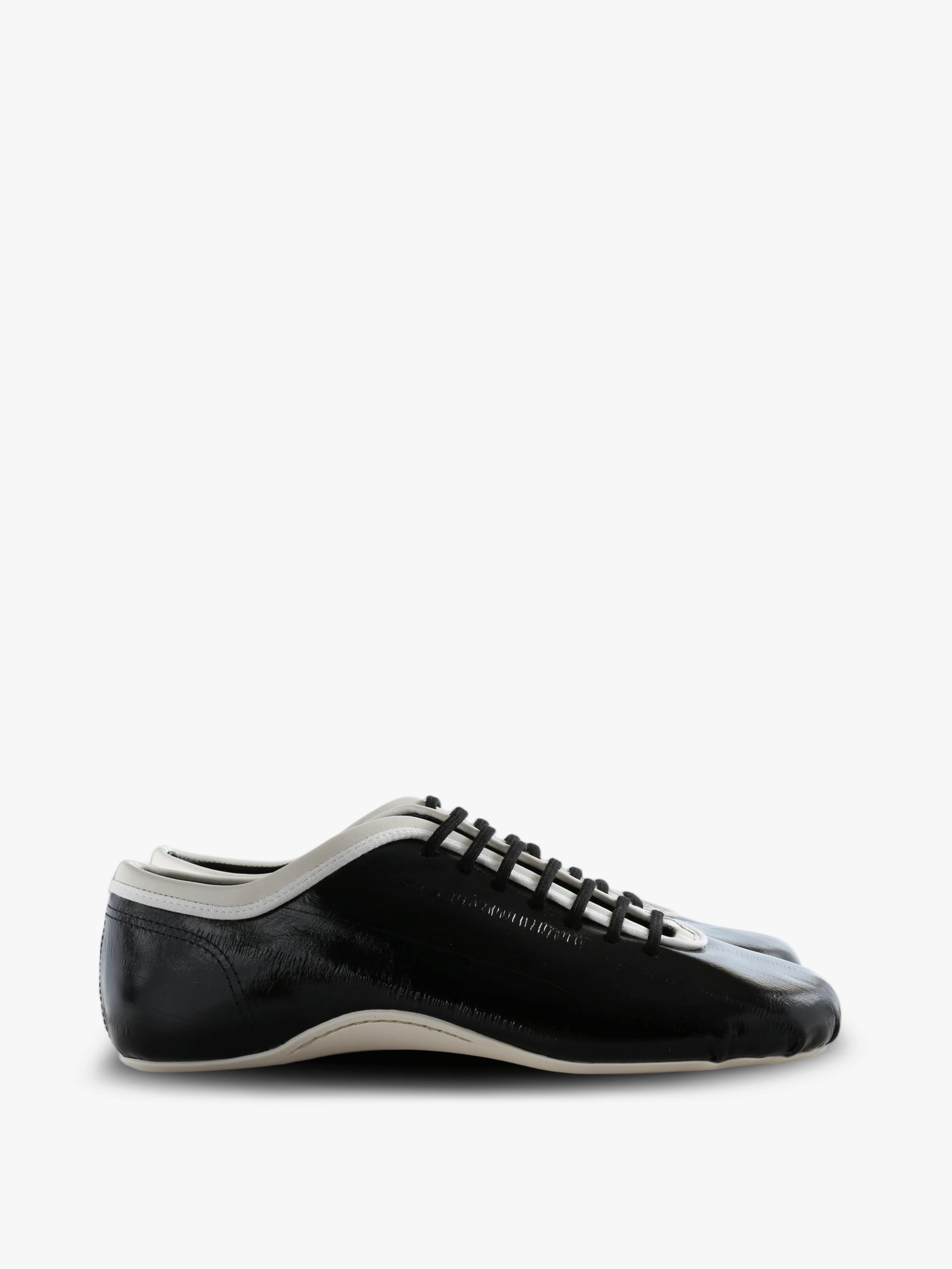 Black shoes, side view