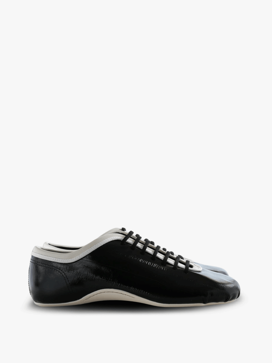 Black shoes, side view