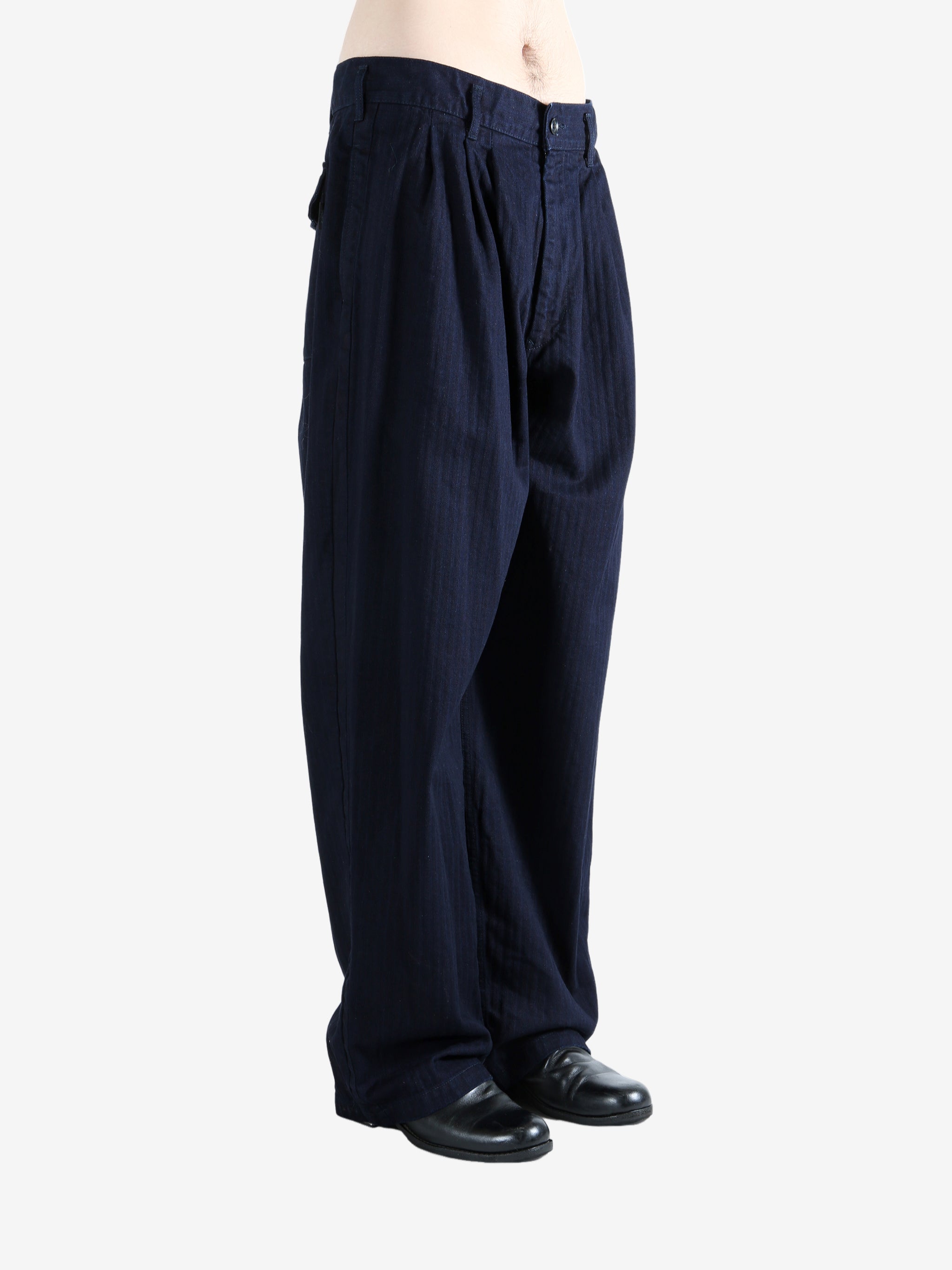 YOHJI YAMAMOTO POUR HOMME - Men Side Tape Detail Pants – Atelier
