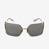 Grey sunglasses, front view