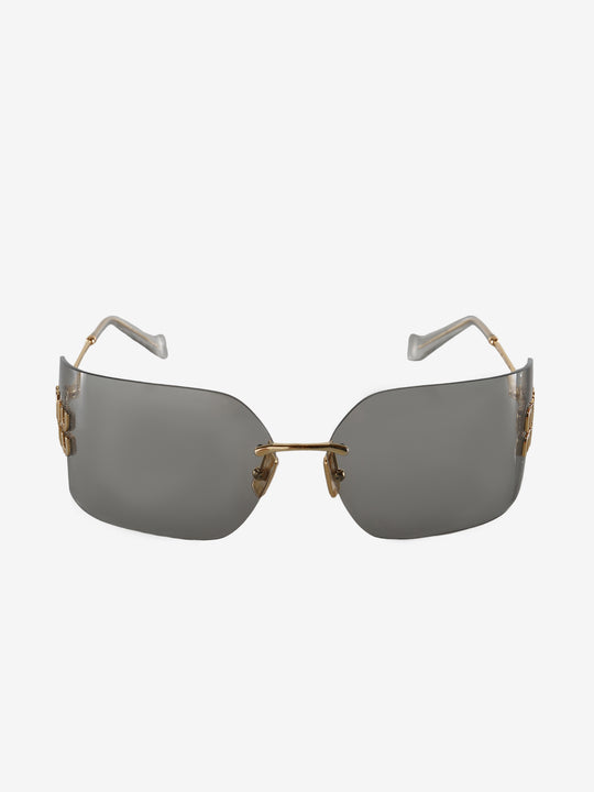 Grey sunglasses, front view