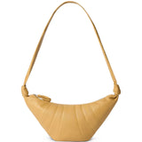 Tan bag, front view