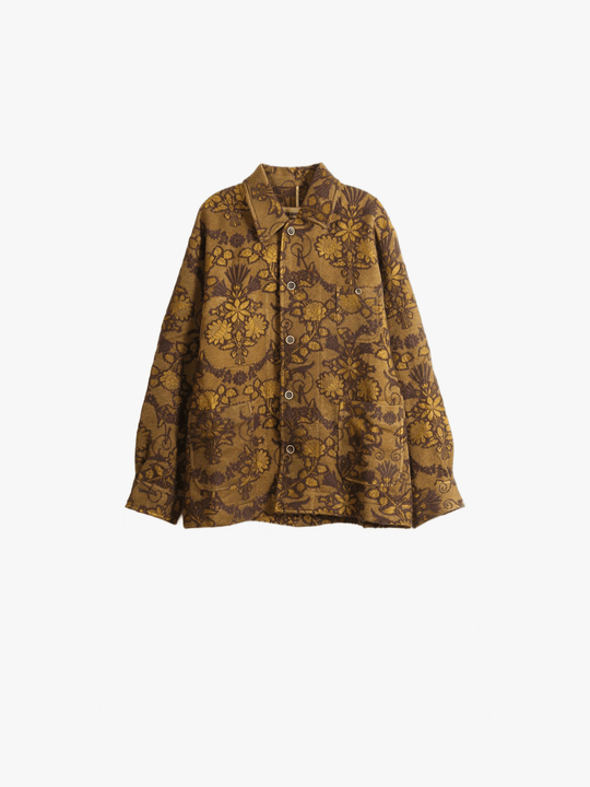 Brown jacket, front view