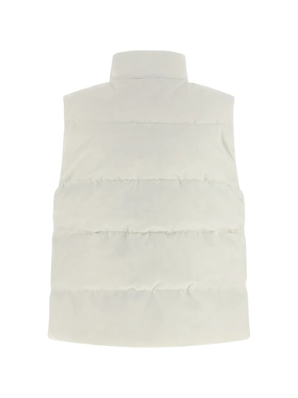 White jacket, back view