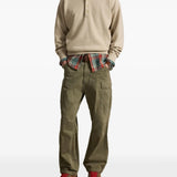 Tan top, full body view