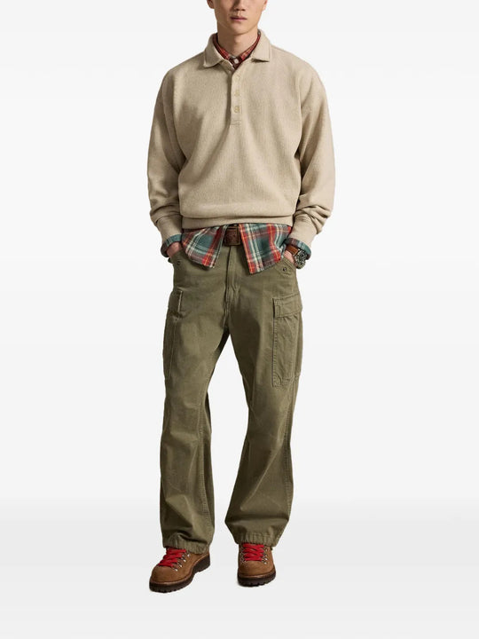 Tan top, full body view
