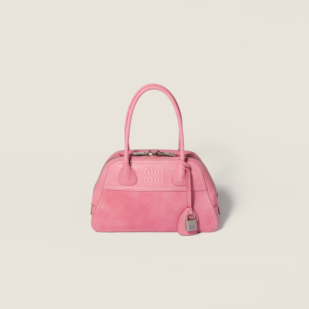 Pink bag, front view