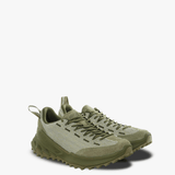 Green sneakers, side view