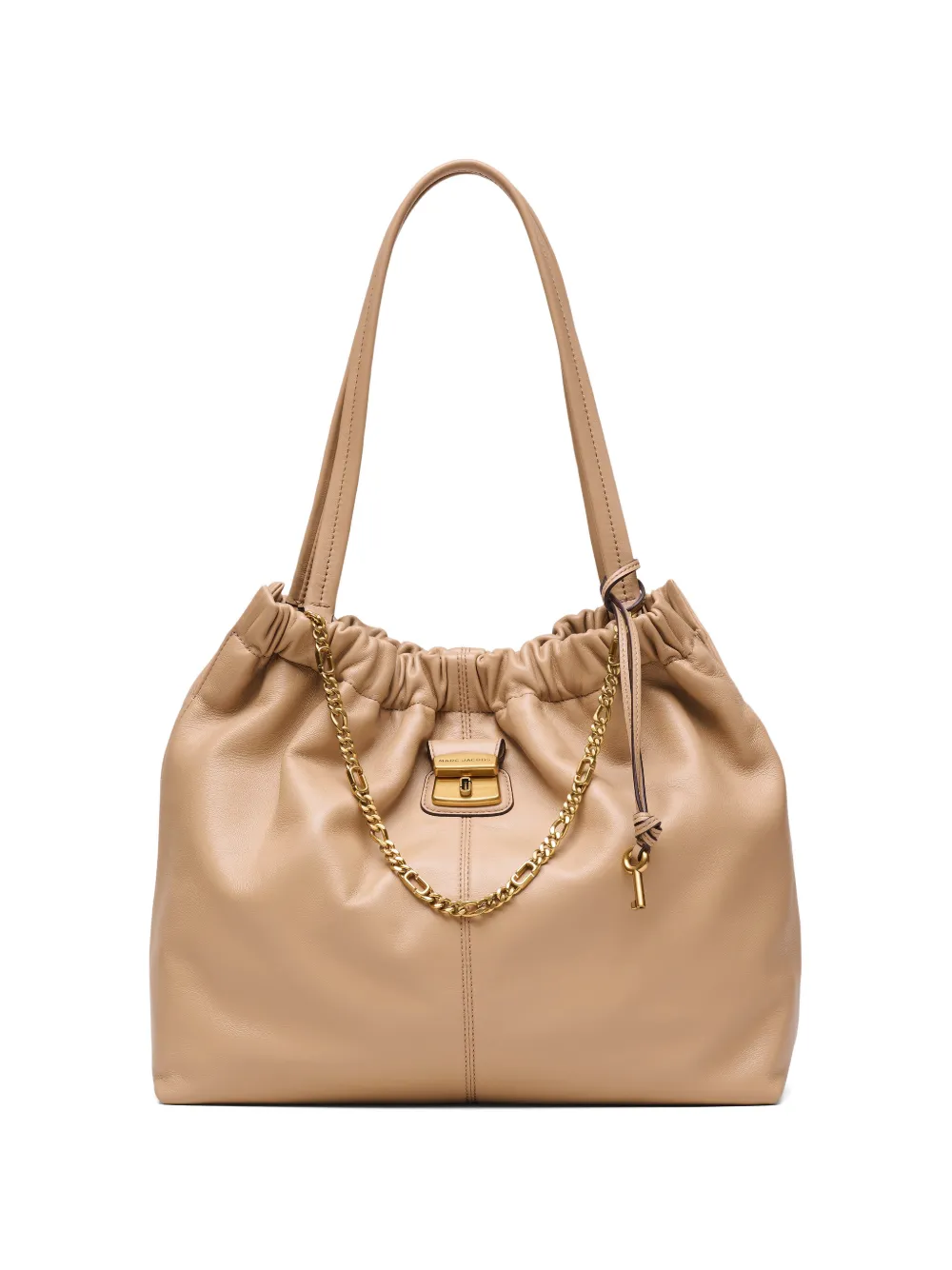 Brown bags, front view