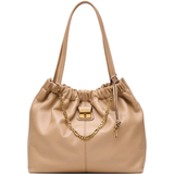 Brown bags, front view