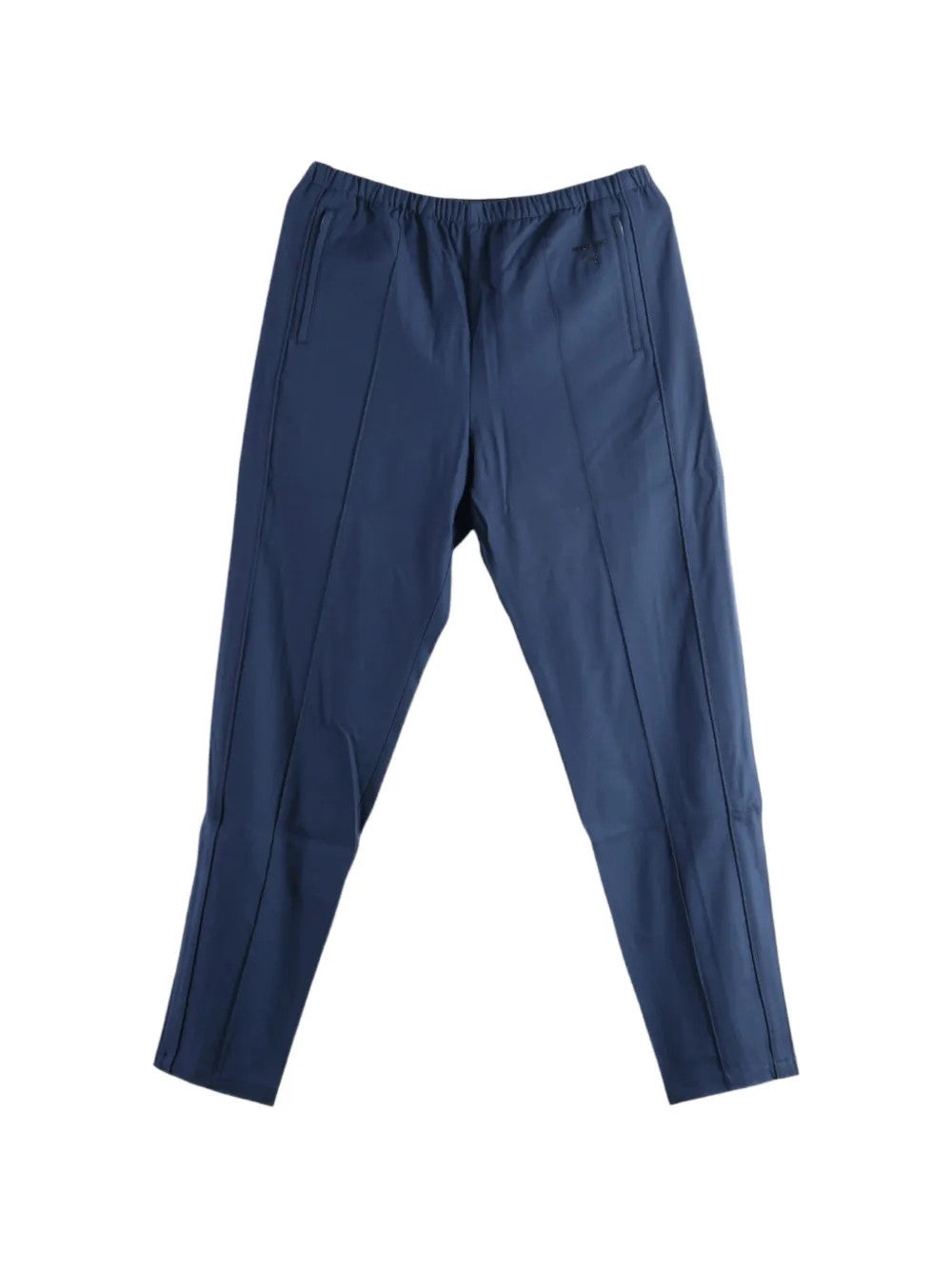 Navy pants, front view