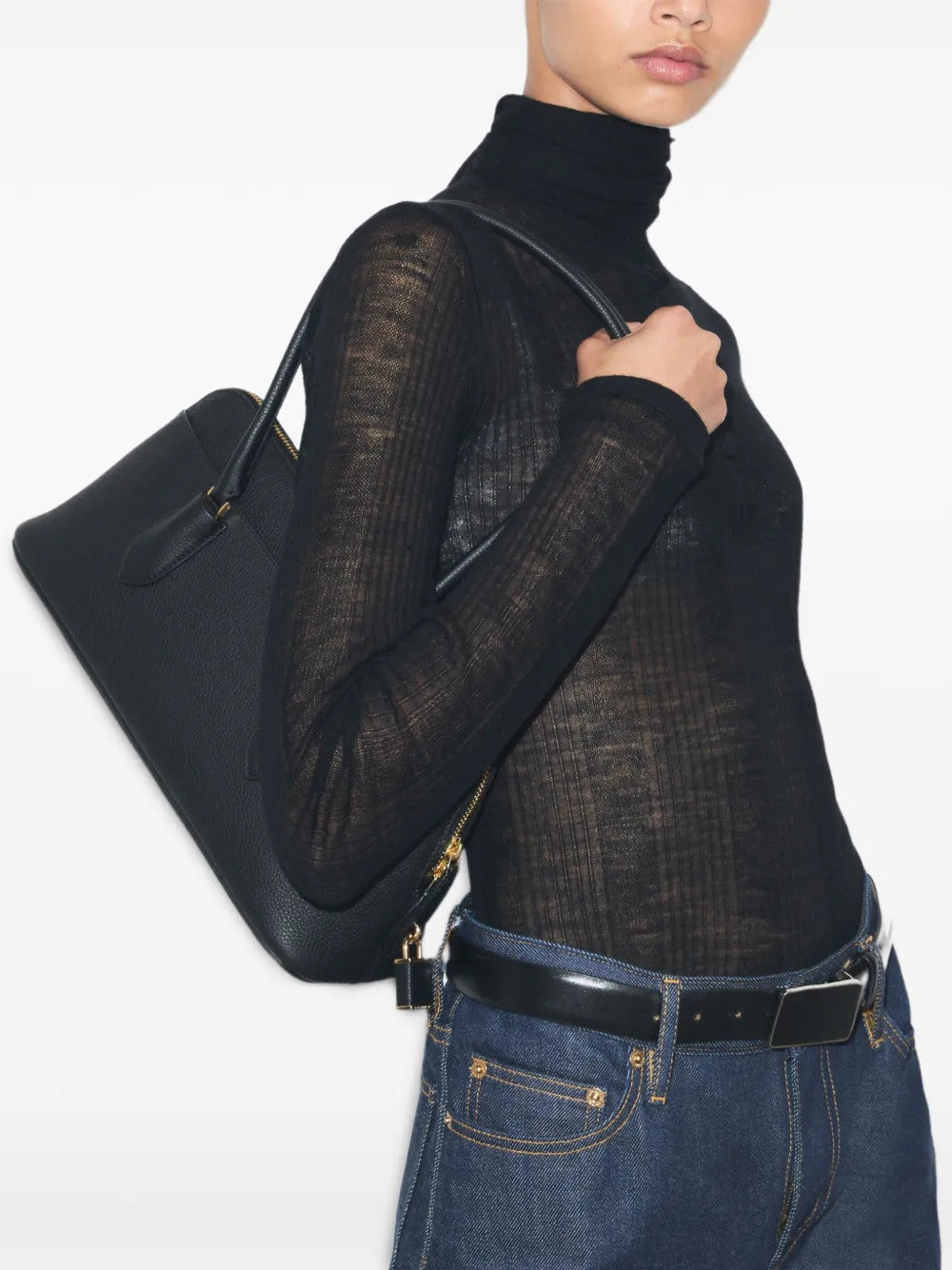 Black bag, front view