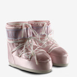 Pink boot, side view