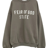 Green sweatshirt, front view