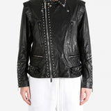 Black jacket worn by a person, showing the jacket fit