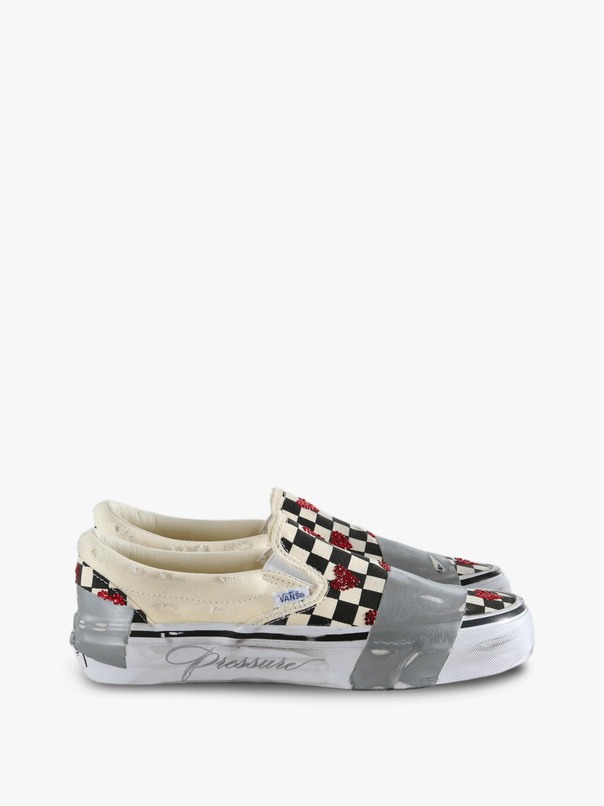 Black shoes, side view