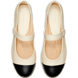 TORY BURCH - Women Cap-Toe Mary Jane Espadrille
