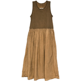 Brown dress,front view