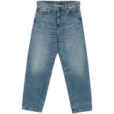 Blue pants, front view