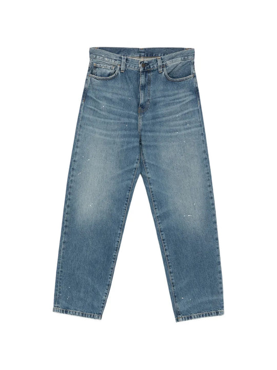 Blue pants, front view