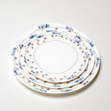 Blue plate,front view