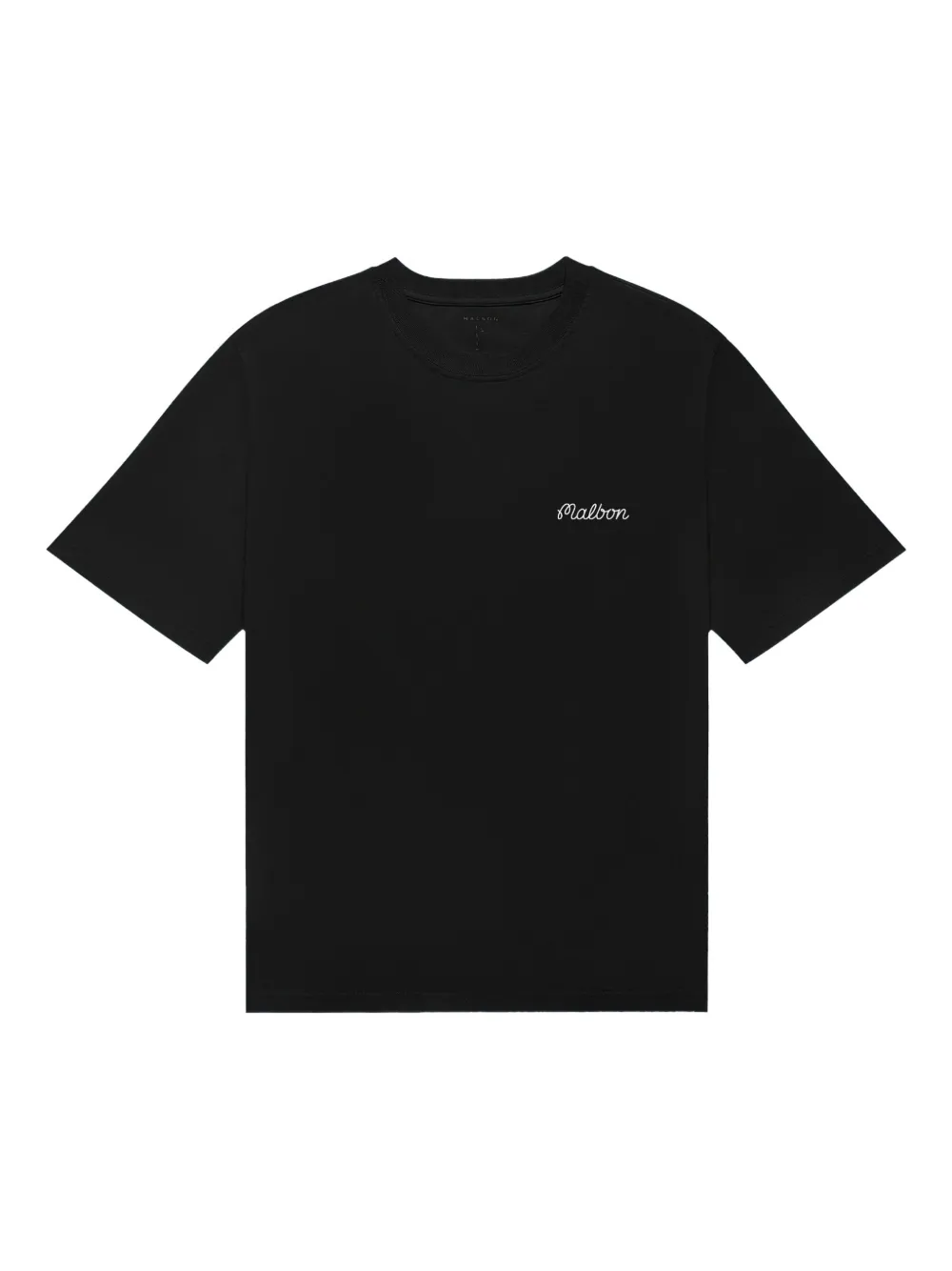Black t-shirt, front view