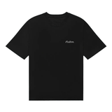 Black t-shirt, front view