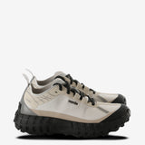 Tan sneakers, front view