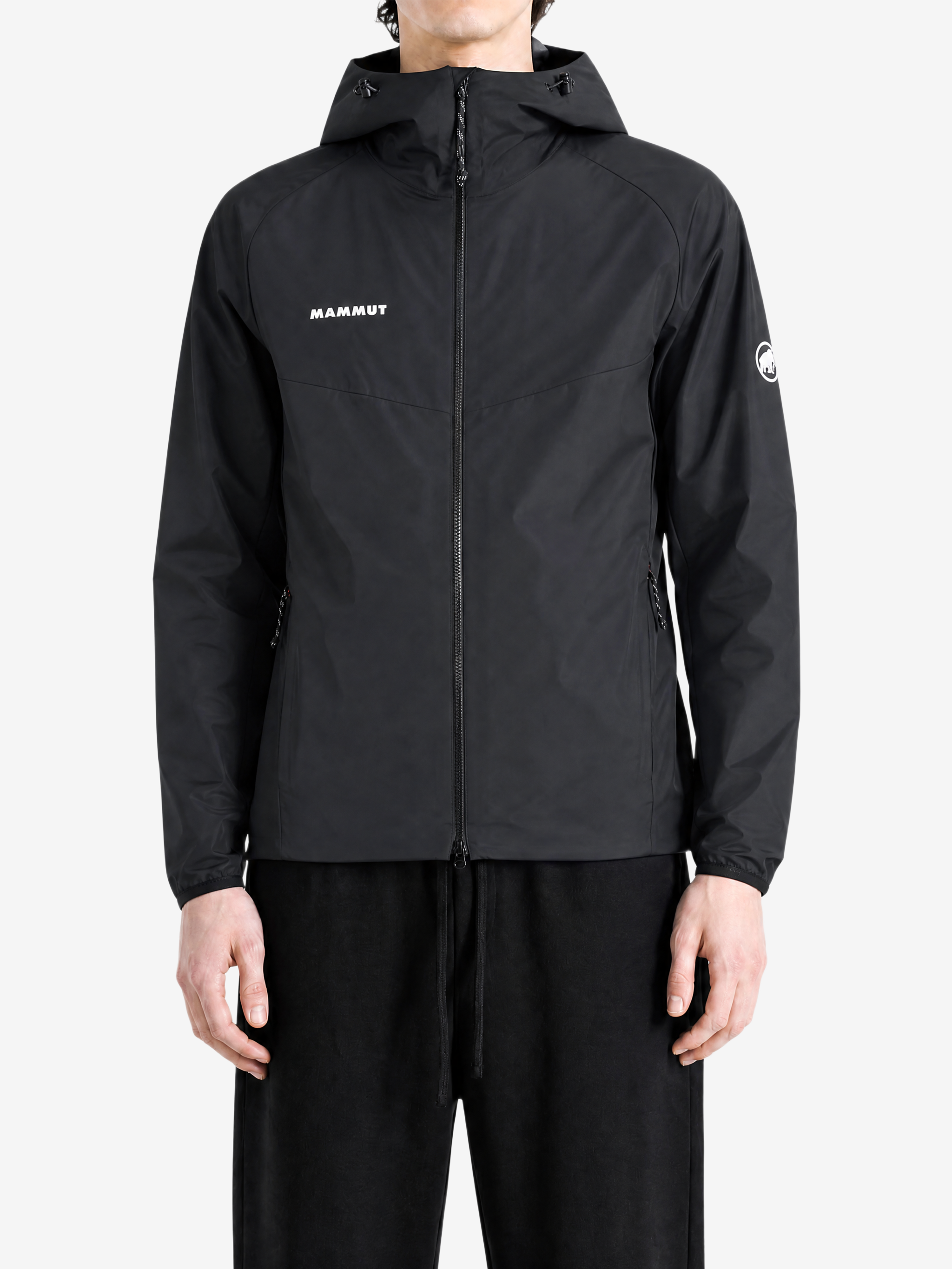 Black jacket, full body view