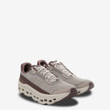 Brown sneakers, side view